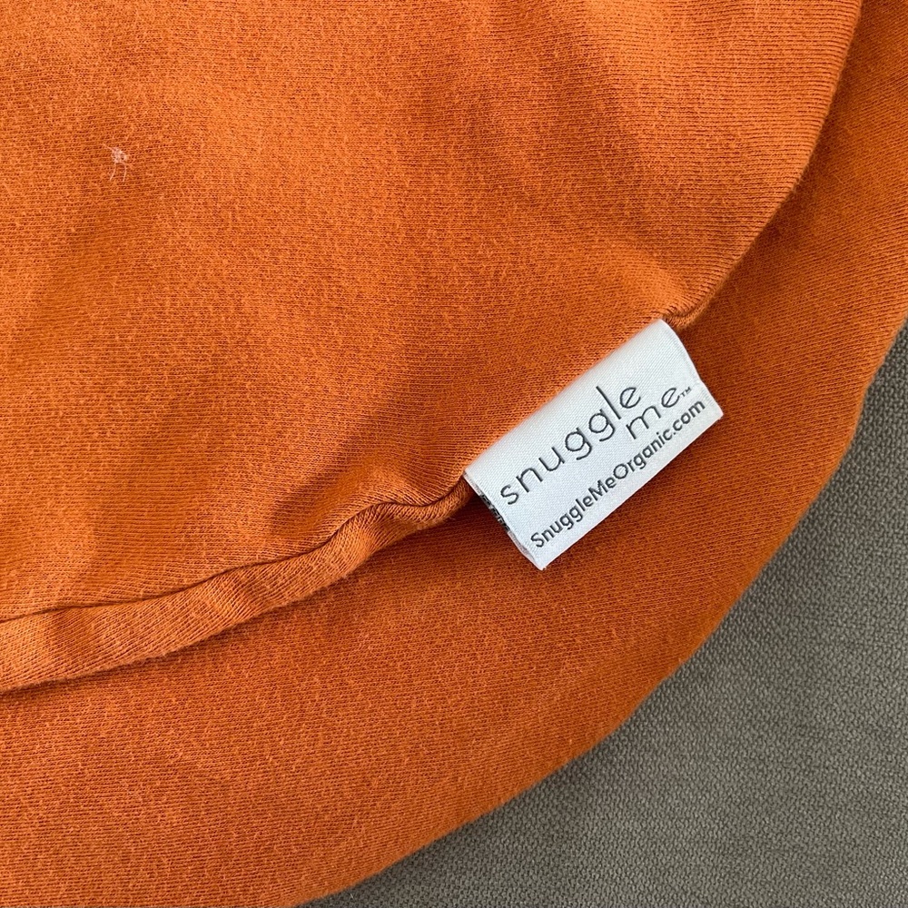 Snuggle Me Organic Kids Pillow - Orange